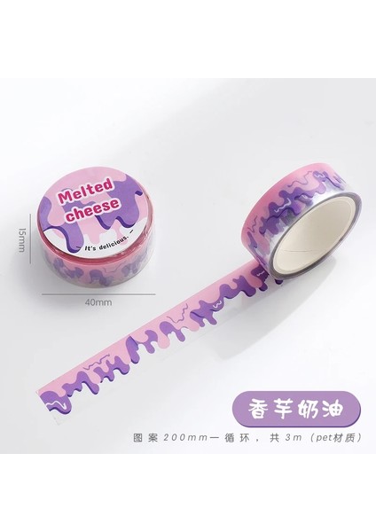 B Evcil Hayvan Stili 1 Rulo Pet Washi Kağıt Sevimli Eritilmiş Peynir Tatlı Yaşam Maskeleme Bandı Scrapbooking Için Dıy Sanat El Sanatları Dekorasyon Fotoğrafları Planlayıcıları (Yurt Dışından)