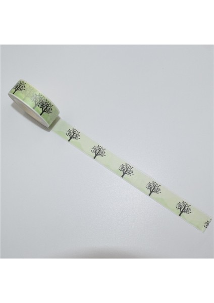 No.4 Tarzı 1 Adet Diy Şeker Sıcak Çiçek Bant Dekorasyon Rulo Diy Washi Dekoratif Yapışkan Kağıt Maskeleme Bandı Kendinden Yapışkanlı Bant Karalama Defteri Bandı (Yurt Dışından)