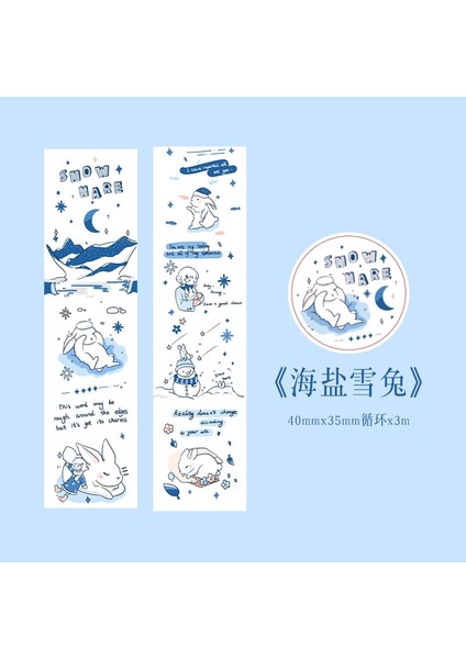 F Stili Kawaii Karikatür Hayvanlar Tavşan Köpek Maskeleme Washi Bant Sevimli Dekoratif Yapışkan Bant Diy Scrapbooking Sticker Etiket Kırtasiye (Yurt Dışından)