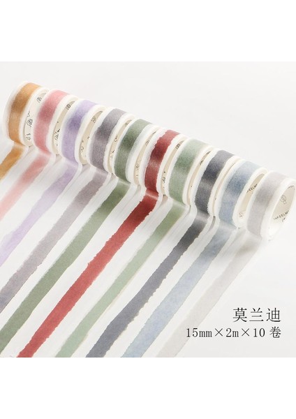 Bir Stil Ack Vinatge Izgara Washi Bant Yapışkan Bant Diy Scrapbooking Sticker Etiket Zanaat Maskeleme Bandı (Yurt Dışından)