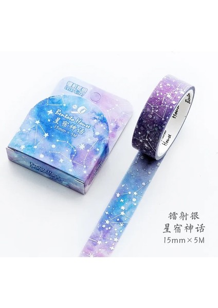 No.13 Tarzı Çeşitli Çiçekli Folyo Washi Bant Dıy Dekoratif Maskeleme Scrapbooking ve Telefon Dekorasyonu Için Yapışkan Yapışkan Bant (Yurt Dışından)