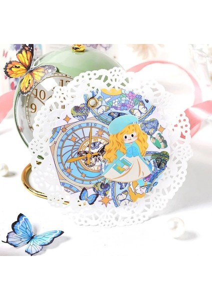 Bir Stil 1 Sayfalık Pet Yaratıcı Sevimli Karikatür Kelebek Maskeleme Bandı Scrapbooking Dergisi Için Dıy Malzeme Çocuk Kız Planlayıcıları (Yurt Dışından) modelleri