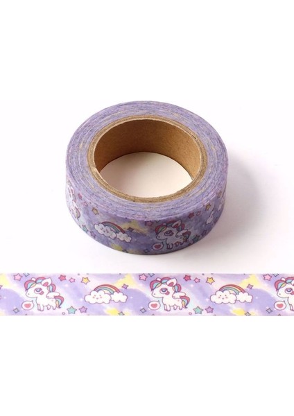 B139 Stili B03-B Kawaii Karikatür Dekorasyon Bandı Kağıt Washi Maskeleme Bandı Yaratıcı Scrapbooking Kırtasiye Okul Malzemeleri (Yurt Dışından)