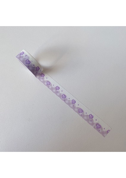 1 Adet B Tarzı 1 Adet Renkli Piksel Aşk Kiraz Dekorasyon Bandı Sevimli Renkli Washi Maskeleme Bandı Yaratıcı Scrapbooking Kırtasiye Okul Malzemeleri (Yurt Dışından)