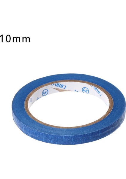 10 mm Tarzı 50 M Ressamlar Temiz Peel Maskeleme Bandı Araba Sticker Dekor Sticker Yapıştırıcı Dıy Boyama Kağıdı Dıy Craft Aksesuarları (Yurt Dışından)