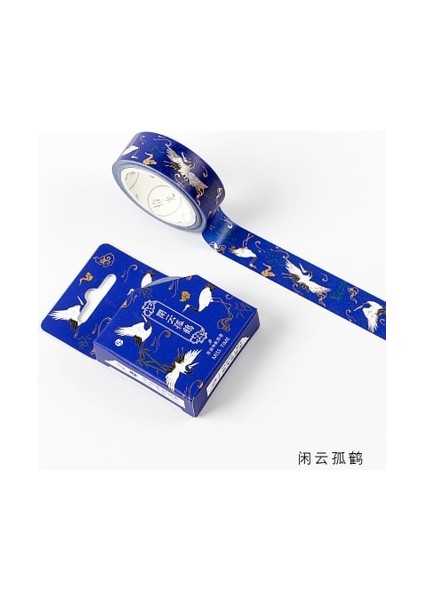 Ben Stil Maskeleme Altın Folyo Folyo Diy Craft Glitter Vinç Kağıt Yapışkan Yapıştırıcı Chinease Desen Washi Bant Kırtasiye Okul Malzemeleri (Yurt Dışından)