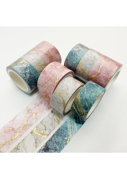 Altın Tahıl Stili Et Altın Damgalama Washi Bant Retro Serisi Dekoratif Bant Maskeleme Bandı Karalama Defteri Günlüğü Çıkartmalar Okul Malzemeleri Tedarik (Yurt Dışından) fırsatları