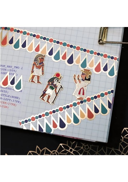No.12 Tarzı Retro Golden Hollow Serisi Dantel Washi Maskeleme Bandı Yayın Kağıt Çıkartmalar Scrapbooking Etiket Kırtasiye Dekoratif Bant (Yurt Dışından)