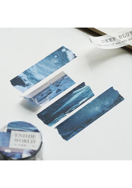 No.2 Tarzı Geniş 1.5cm Moment Kıyı Manzarası Maskeleme Washi Bant Dekoratif Yapışkan Bant Decora Diy Scrapbooking Sticker Etiket Kırtasiye (Yurt Dışından) indirimleri