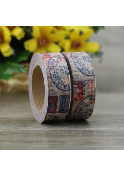 Vintage Damga Bullet Dergisi Washi Bant Yapışkan Bant Dıy Scrapbooking Sticker Etiket Japon Kırtasiye (Yurt Dışından) fiyatları