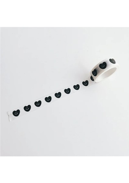 1 Adet E Tarzı 15MM * 5m Ingilizce Elle Çizilmiş Tarzı Washi Bant Maskeleme Bandı Kawaii Dekoratif Yapışkan Bant Sticker Scrapbooking Günlüğü Kırtasiye (Yurt Dışından)
