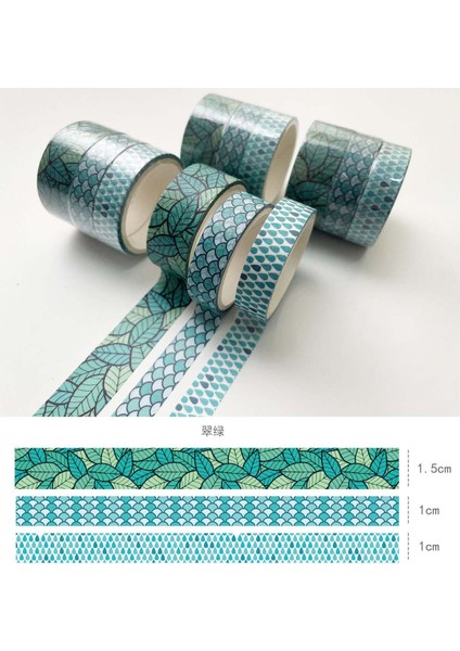 C Stili Et Basit Stil Washi Bant Kawaii Dekorasyon Bandı Bullet Dıy El Sanatları Sanat Scrapbooking Kartı Için Renkli Maskeleme Bandı (Yurt Dışından) fırsatları