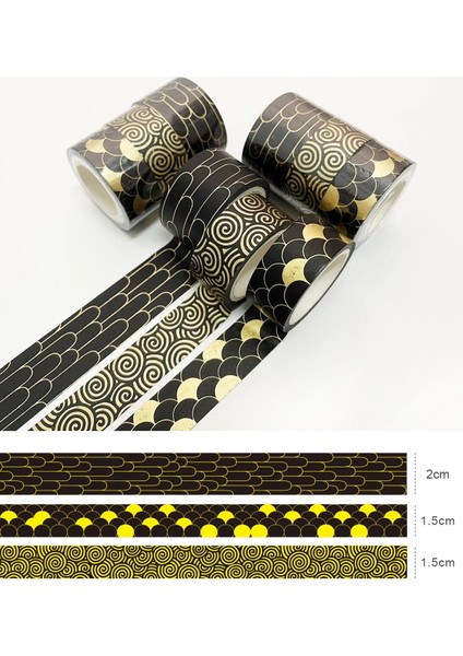 J Tarzı Et Basit Stil Washi Bant Kawaii Dekorasyon Bandı Bullet Dıy El Sanatları Sanat Scrapbooking Kartı Için Renkli Maskeleme Bandı (Yurt Dışından)