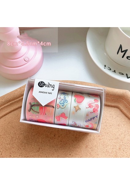 Şerit Tarzı Washi Bant ve Çıkartmalar Washitape Okul Malzemeleri Kırtasiye Yıldızlı Gökyüzü Maskeleme Bandı Sevimli Cintas Decorativas Washi Bant Seti (Yurt Dışından)