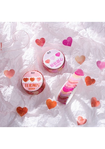 Bir Stil Gökkuşağı Meyve Çay Serisi Maskeleme Washi Bant Renk Aşk Dekoratif Yapışkan Bant Decora Diy Scrapbooking Sticker Etiket (Yurt Dışından) indirimleri