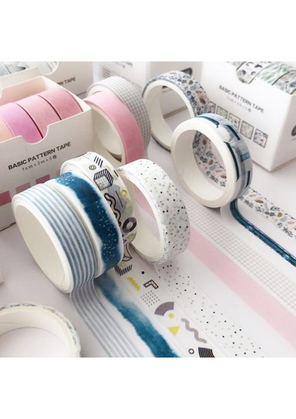 J Tarzı Ack Renkli Rüya Dünyası Washi Bant Diy Scrapbooking Sticker Etiket Maskeleme Bandı Okul Ofis Tedarik (Yurt Dışından)