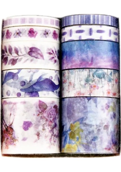 Tek Boynuzlu At Tarzı 10 Rolls Kawaii Mor Unicorn Washi Bant Scrapbooking Maskeleme Bantları Kart Yapımı Için Dıy Hediye Dekor Okul Kırtasiye Malzemeleri (Yurt Dışından) modelleri
