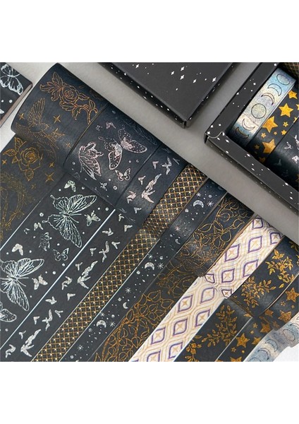 Kırtasiye Seti Stili S Beden Washi Bant Seti Güzel Okul Kırtasiye Malzemeleri Günlük Çıkartmalar Vintage Scrapbooking Lot Dekoratif Bant Renkli Kağıt (Yurt Dışından)