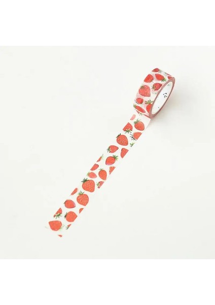 F Stili Taze Meyve Washi Bant Dıy Dekor Planlayıcıları Scrapbooking Sticker Yapımı Kağıt Dekorasyon Bandı Yapıştırıcı Okul Parti Malzemeleri (Yurt Dışından)