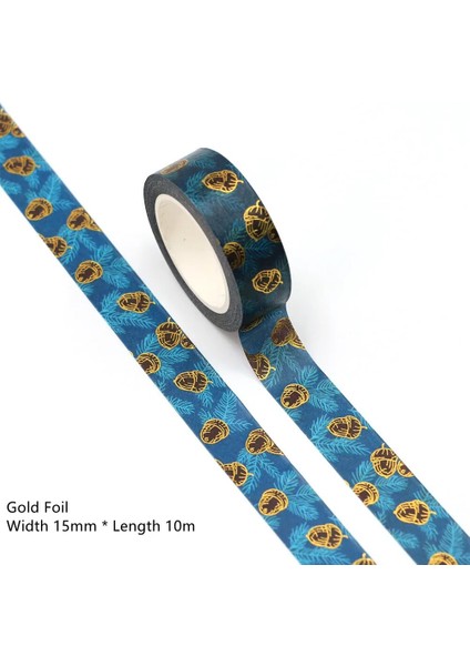 G294 Stili 2021 Yeni M Merry Christmas Kar Geyik Ağacı Çiçekler Dekoratif Washi Bant Dıy Scrapbooking Maskeleme Bandı Okul Ofis Tedarik (Yurt Dışından)