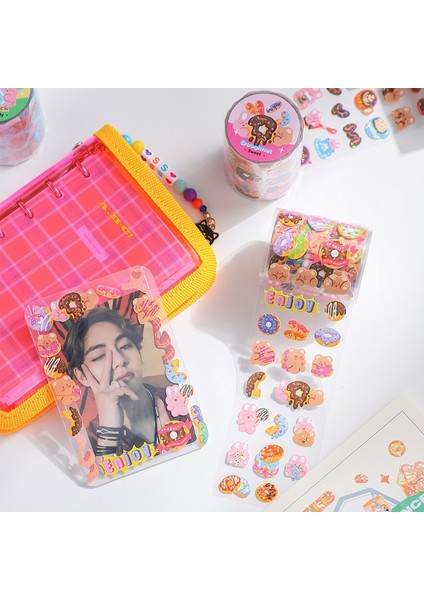 B Tarzı Ayı Kahve Washi Maskeleme Bandı Karikatür Scrapbooking Çıkartmaları Sevimli Etiket Ruloları Kendinden Yapışkanlı El Sanatları Için Diy Dekorasyon Çıkartmaları (Yurt Dışından) fiyatları
