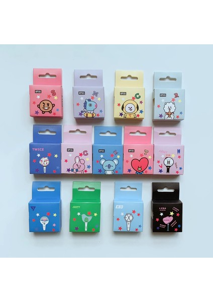 E9-Katong-Tou Stili Hqbts Bangtan Boys Groups Yeni Çizgi Film Washi Bant, Kağıt Bant, Çevre Birimi Aynı Stil (Yurt Dışından) fiyatları