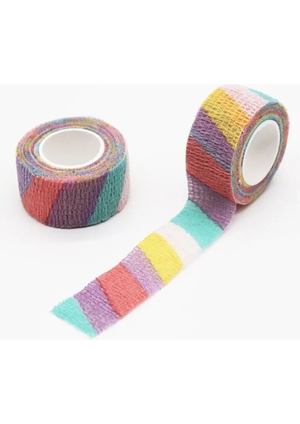 4.5m-15 Tarzı 4.5 M Renkli Spor Kendinden Yapışkanlı Elastik Bandaj Sarma Bandı Diz Desteği Pedleri Için Elastoplast Parmak Ayak Bileği Palm Omuz (Yurt Dışından)