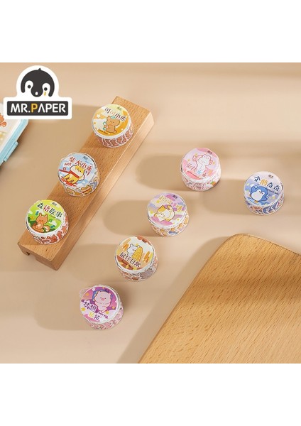 F Stili Mr.paper 8 Tasarım Hayvanat Bahçesi Serisi Karikatür Uzun Bağımsız Bant El Hesabı Dıy Dekorasyon Malzemeleri Of Die-Cut Bant Eces (Yurt Dışından) fırsatları