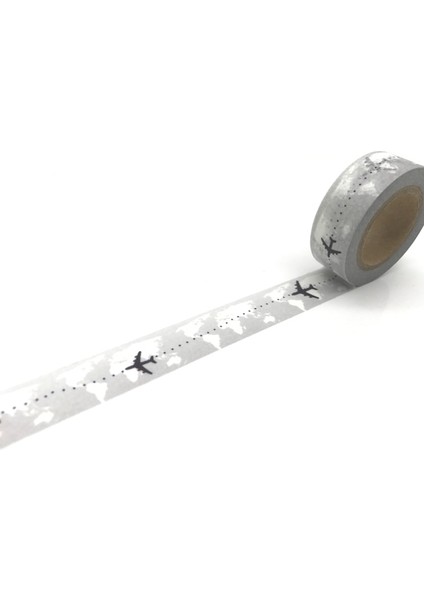 NO.1367 Tarzı S Beden Yapışkan Bant Siyah Aşk Scrapbooking Washi Bant Dıy Craft Yapışkan Dekoratif Maskeleme Bandı, Japon Kağıt Jiataihe Washi Bant (Yurt Dışından)