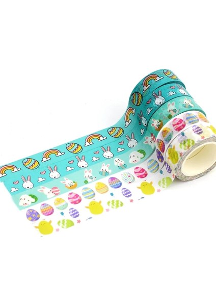 NO.750 Stili 2022 Yenı 1 Adet Dekoratif Paskalya Yumurtaları Mavi Tavşan Civciv Washi Bantlar Set Kağıt Planlayıcısı Scrapbooking Maskeleme Bandı Sevimli Kırtasiye (Yurt Dışından) fiyatları