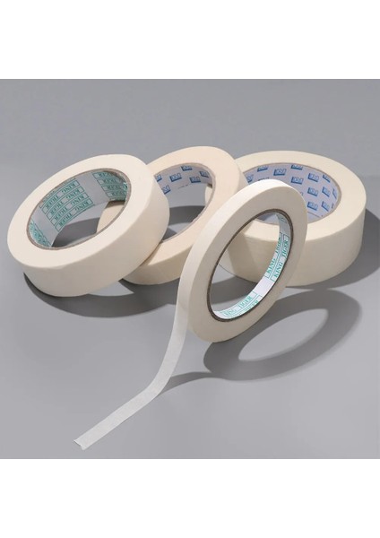 12MM Tarzı 50MROLL Dıy Craft Yapışkanlı Boyama Kağıdı Fırça Boya Bandı Yazılabilir Anti-Kirli Maskeleme Bandı Ev Yenileme Araba Sticker (Yurt Dışından) fırsatları