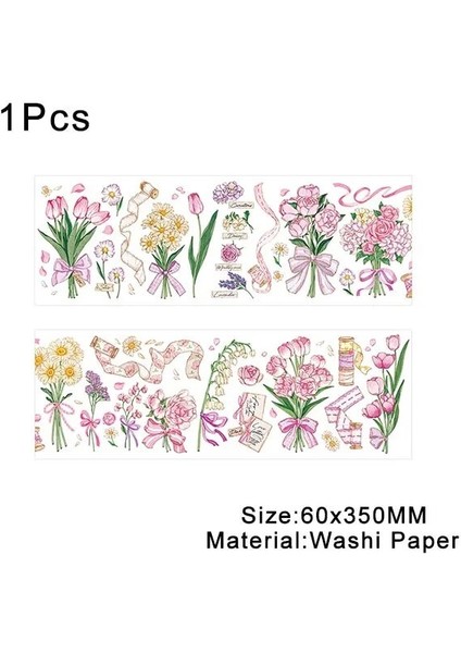 No.8 Stili 1 Adet Vintage Washi Bant Kelebek Çiçek Maskeleme Bandı Ağacı Bitki Scrapbooking Dıy Günlüğü Önemsiz Dergisi Malzemeleri 30* (Yurt Dışından)