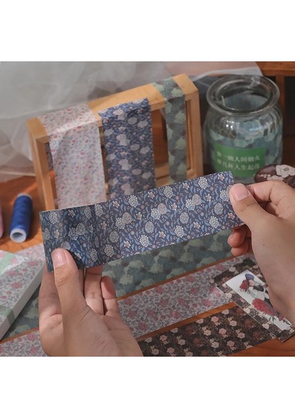 Bir Stil Vintage William Morris Desen Maskeleme Washi Bant Çiçek Papatya Dekoratif Yapışkan Bant Decora Diy Scrapbooking Sticker Etiket (Yurt Dışından) modelleri