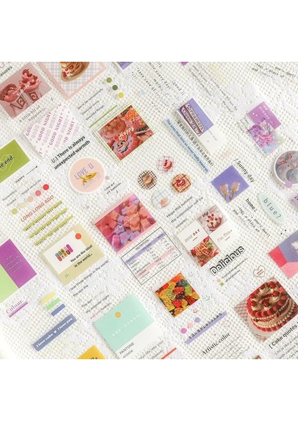 Shijianwenrou Tarzı Çok Dekoratif Yapışkan Bantlar Kek Anında Scrapbooking Dıy Kağıt Japon Çıkartmaları 3m (Yurt Dışından) fiyatları