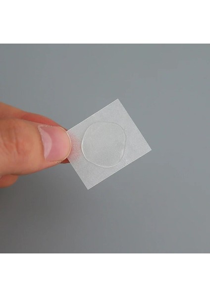 12 mm Tarzı Tutkal Noktası Şeffaf Balon Çıkarılabilir Yapışkan Noktalar Çift Taraflı Tutkal Bant Noktaları (Yurt Dışından)