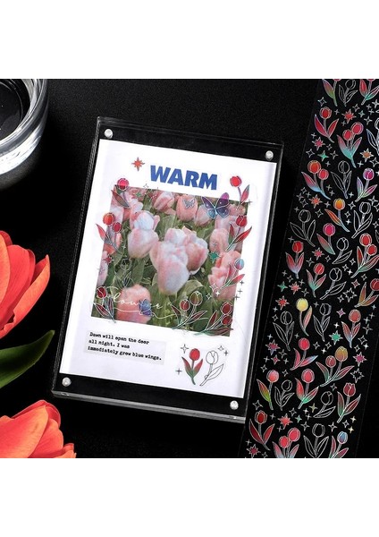 C Stili 60 mm * Kelebek Gezegen Uzun Çiçek Balık Maskeleme Washi Bant Dekoratif Yapışkan Bant Decora Diy Scrapbooking Sticker Etiket (Yurt Dışından) fırsatları