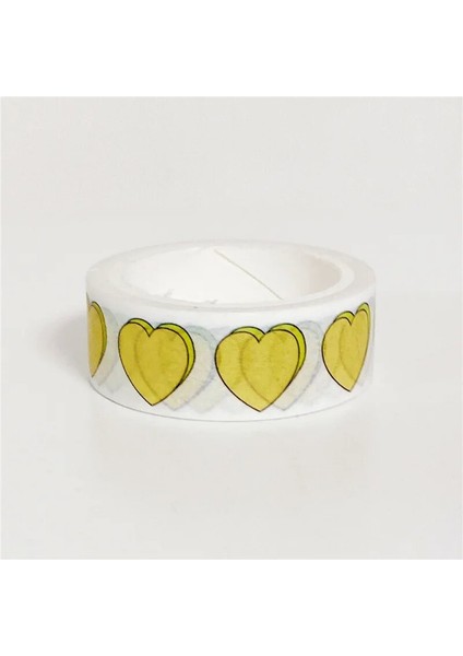 15MMX5M G Stili Ins Sıcak Satış Aşk Kek Desen Washi Bant El Hesabı Etiket Sızdırmazlık Etiketi Dekorasyon Kağıdı Maskeleme Bandı Kırtasiye (Yurt Dışından)