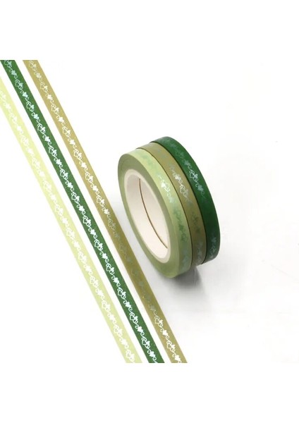 G225 Stili G Folyo Washi Bant Scrapbooking Maskeleme Yapışkan Bantlar Kağıt Japon Kawaii Kırtasiye Çıkartmalar Okul Malzemeleri (Yurt Dışından)