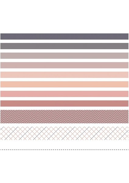 Ben Stil Mr Kağıt 10 Desigbox Renkli Gökkuşağı Washi Bantlar Scrapbooking Dıy Deco Yaratıcı Japon Kawaii Maskeleme Bantları (Yurt Dışından)