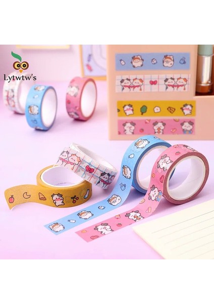 B Tarzı 5m Maskeleme Bandı Dekoratif Yapışkanlı Scrapbooking Kız Albümü Kırtasiye Washi Bant Kırtasiye Çıkartmalar Fotoğraf Günlüğü (Yurt Dışından) fiyatları