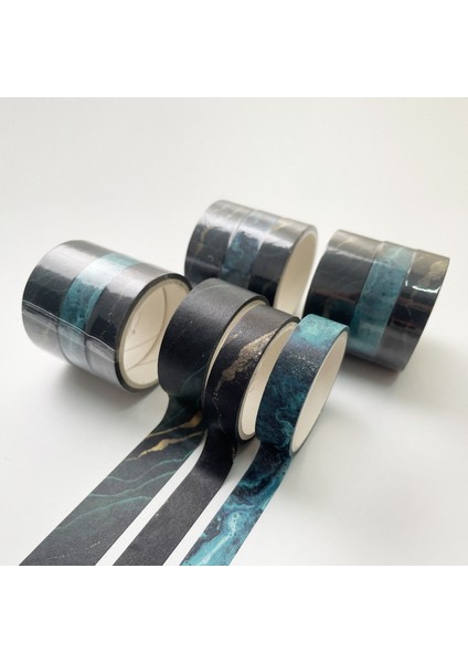 E Stili 3 Rolls Washi Bant Ig Tarzı Maskeleme Seti Van Gogh Sanatları Çiçek Dekoratif Sanatlar Diy El Sanatları Dergi Malzemeleri Planlayıcıları Karalama Defteri (Yurt Dışından)