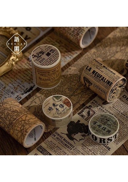 Ben Stil Maskeleme Washi Bant Eski Posta Işareti Harita Mektup Çiçek Bitki Dekoratif Sticker Scrapbooking Planlayıcısı Günlüğü Için Diy Yapışkanlı Etiket (Yurt Dışından) fiyatları
