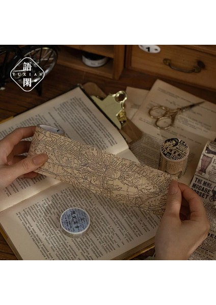 Ben Stil Maskeleme Washi Bant Eski Posta Işareti Harita Mektup Çiçek Bitki Dekoratif Sticker Scrapbooking Planlayıcısı Günlüğü Için Diy Yapışkanlı Etiket (Yurt Dışından) fırsatları