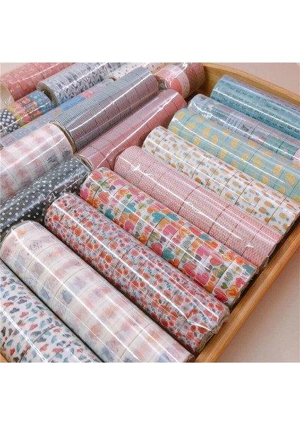 Bifeng Shop Noel A 48 Stili Ayarla 500G = 1.1 Pound Washi Bantlar Set Karalama Defteri Günlüğü Etiket Kawaii Maskeleme Bantları Dekoratif Kırtasiye (Yurt Dışından)