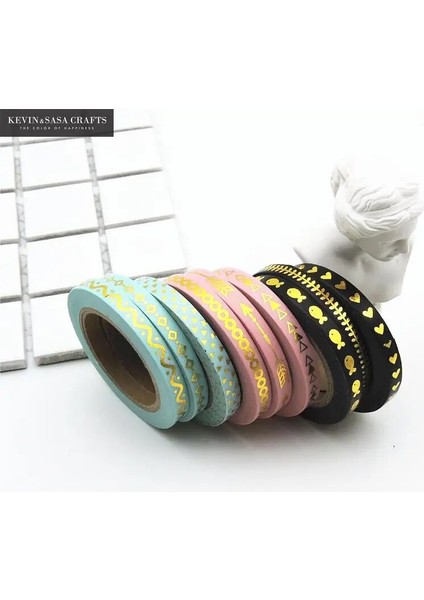 Pembe Tarzı Et Folyo Washi Bant Li Kırtasiye Diy Scrapbooking Fotoğraf Albümü Okul Araçları Kawaii Karalama Defteri Kağıt Çıkartmalar Hediye (Yurt Dışından) modelleri