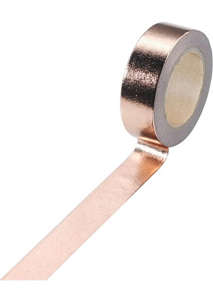 Yeşil Stil 15MM * 10M Altın Folyo Washi Bant Gümüş Altın Bronz Gül Yeşil Renk Japon Kawaii Dıy Scrapbooking Araçları Maskeleme Bandı (Yurt Dışından) modelleri