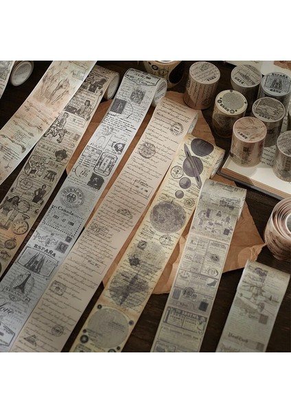 H Tarzı Vintage Washi Bant Antika Japon Maskeleme Bantları Scrapbooking Malzemeleri Için Dekoratif Günlükler Planlayıcısı Diy El Sanatları Hediye Paketleme (Yurt Dışından) fiyatları