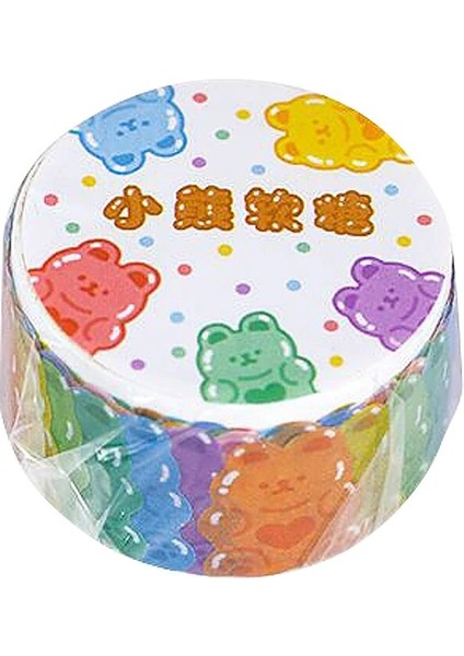 No.2 Tarzı Rulo Sevimli Çiçek Ayı Aşk Kalp Washi Bant Dekoratif Yapışkan Bant Dıy Scrapbooking Çıkartmalar Kawaii Etiket Maskeleme Bantları (Yurt Dışından) indirimleri