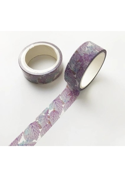 Çiçekler ve Asma Stili 1 Adet Kawaii Karikatür Dekorasyon Bandı Kağıt Washi Maskeleme Bandı Yaratıcı Dıy Scrapbooking Bandı 15MM * 5m Sabit Okul Malzemeleri (Yurt Dışından) fiyatları