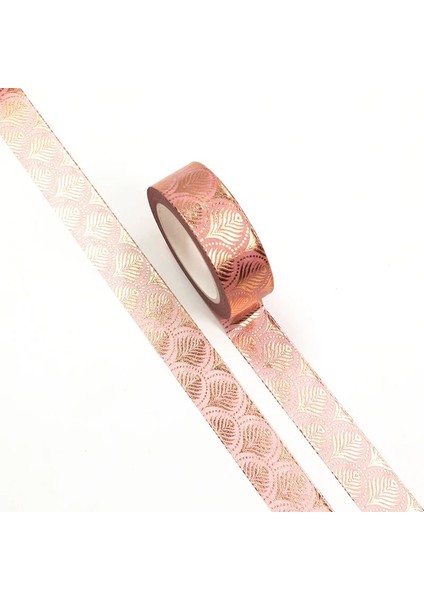 G255 Stili Sıcak 1 Adet Folyo Ay Ay Tutulması Yaprakları Izler Washi Bant 10 M Maskeleme Bantları Dekoratif Çıkartmalar Dıy Kırtasiye Ofis Malzemeleri (Yurt Dışından) indirimleri